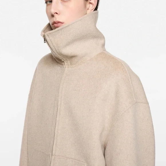 Acne Studios Wool cashmere Zip Jacket size 32 - Picture 12 of 14